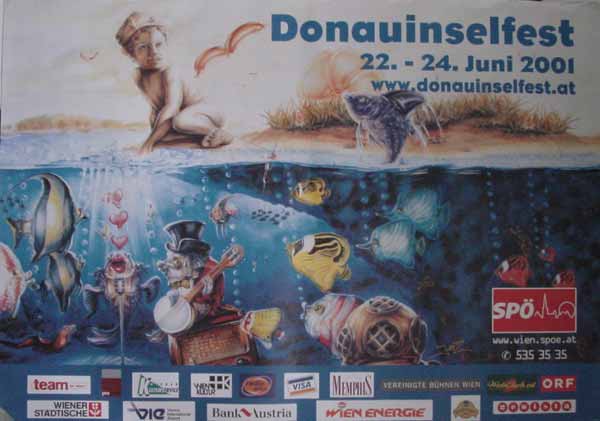Donauinselfestplakat 2001